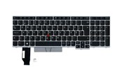 Tastatur - Lenovo Lite-On - Bærbart tastatur - til utskifting - Dansk - Sølv - 01YN709