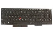 Tastatur - Lenovo Lite-On - Bærbart tastatur - til utskifting - Hebraisk - Svart - 01YP654