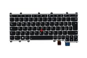 Tastatur - Lenovo Chicony - Bærbart tastatur - til utskifting - Italiensk - Sølv - 01HW672