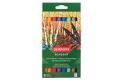 Hobbyartikler - Derwent Twin Tip Markers - Brush (8 Pack) - 98206