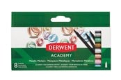 Hobbyartikler - Derwent Metallic Markers (8 Pack) - 98212