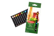 Hobbyartikler - Derwent ACADEMY OIL PASTELS 12 different colours - 2301952