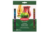 Hobbyartikler - Derwent ACADEMY OIL PASTELS 24 different colours - 2301953