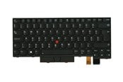 Tastatur - Lenovo Chicony - Bærbart tastatur - til utskifting - Ungarsk - Svart - 01HX434