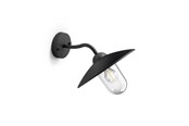 Lamper - Philips Hammock wall lantern black 1x60W 230V - 915005308601