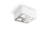 Lamper - Philips BOX special form white 4x4.5W SELV - 915005528301