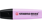 Skrive- & Tegneverktøy - STABILO BOSS Original overstregnings pen lavender highlighter with water-based ink refillable - 6 pcs - 70/6