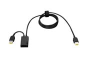 Strømkabel (intern) - Lenovo Dual Slim-tip Adapter - power splitter - 4X20W69154