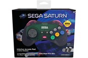 Spill - Tilbehør - Retro-Bit SEGA Saturn 2.4G M2 - Grey - Controller - Sega Genesis - 7350002937297