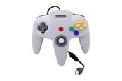 Spill - Tilbehør - Retro-Bit Classic 64-Bit Controller USB - Grey - Controller - PC - 7350002936511