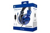 Spill - Tilbehør - BigBen Interactive PS4/PS5 Gaming Headset V3 - Blue - PS4OFHEADSETV3BL