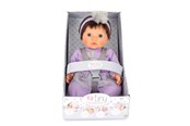 Dukker, Bamser & Utstyr - Tiny Treasures Doll with Dark hair and purple outfit - LIN30140