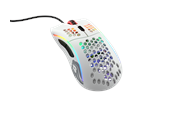 Mus - Glorious Model D - Matte White - Gaming mus - Optisk - 6 - Hvit med RGB lys - GD-WHITE