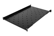 Rackskap - TOTEN System G fixed shelf for 19" cabinet for 1000/1200 deep cabinet black - SG.0274.1901