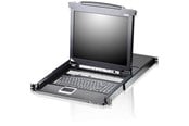 Skjerm - ATEN KVM-konsol med 17" LCD-skärm 16xSPHD UK lay - CL5716M-ATA-2XK06UG