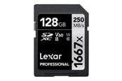 Minnekort - Lexar Professional SILVER 1667x - 250MB/s - 128GB - LSD128CB1667