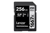 Minnekort - Lexar Professional SILVER 1667x - 250MB/s - 256GB - LSD256CB1667