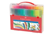 Hobbyartikler - Faber Castell Connector Felt Tip Pens (80-Pack) - 155579