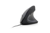 Mus - Gembird Ergonomic 6-button wired optical mouse - Vertical mouse - Optisk - 6 - Svart - MUS-ERGO-01