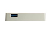 Nettverksadapter - StarTech.com USB 3.1 USB-C Ethernet Adapter with Extra USB Port - White - network adapter - US1GC301AUW