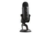 Mikrofon - Blue Mic Yeti USB - Blackout - Microphone for Windows PC and Mac - 988-000229