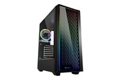 Kabinett - Sharkoon RGB LIT 200 - mid tower - ATX - Kabinett - Tower - Svart - 4044951028160