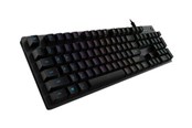 Tastatur - Logitech G512 Carbon GX Brown - US - Gamingtastatur - Universal - Svart - 920-009352