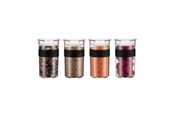 Kjøkkentilbehør - BODUM PRESSO storage jar - 0.25 l - 4 pcs - K11827-01SA