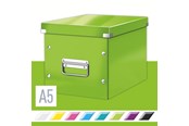 Arkivering & Oppbevaring - Leitz Oppbevaringsboks Click & Store Kube  WOW Medium Grønn - 61090054