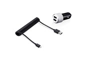 Mobil - Adaptere og ladere - Just Mobile Highway Max with Micro USB - Car Charg - CC-168S