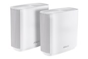 Ruter - ASUS ZenWiFi XT8 AX6600 White (2-pack) - Mesh router Wi-Fi 6 - 90IG0590-MO3A40