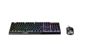 Tastatur - MSI Vigor GK30 combo - keyboard and mouse set - US - Tastatur & Mussett - Amerikansk Engelsk - Svart - S11-04US602-CLA