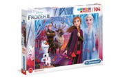 Puslespill - Clementoni 104 pcs. Puzzles Kids Frozen 2 - 27274