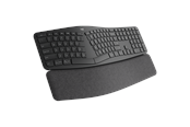 Tastatur - Logitech ERGO K860 Wireless Ergonomic - Tastatur - Nordisk - Svart - 920-009168