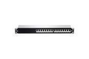 Tilbehør - TRENDnet TC-P16C6AS 16-Port Cat6A Shielded 1U Patch Panel - TC-P16C6AS