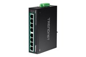 Switch/splitter - TRENDnet TI-PE80 - Industrial - switch - 8 ports - TI-PE80