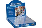 Pokemon - UltraPro 9-Pocket Pages Silver Blue (100 Pages) - ULT81442-E