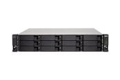 Harddisk-array - QNAP TL-R1200C-RP (USB) 12-Bay 2U Rackmount USB 3.2 Gen2 Type-C high-capacity JBOD storage enclosure with redundant power - TL-R1200C-RP