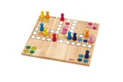 Brettspill & Puslespill - Goki Wooden Ludo Game-Variable - 56914