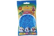 Kreative leker - Hama Ironing beads-Aqua transparent (073) 1000pcs - 207-73