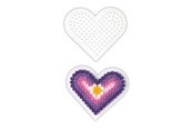 Kreative leker - Hama Ironing Beads Plate-Heart Small - 236