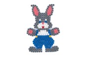 Kreative leker - Hama Ironing Beads Plate-Rabbit - 237