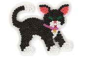 Kreative leker - Hama Ironing Beads Plate-Cat - 288