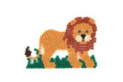 Kreative leker - Hama Ironing Beads Pegboard-Lion - 293