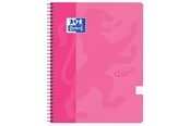 Blokker & Notisbøker - Oxford Touch Notebook A4 squared 5 mm soft touch cover twin-wire 140 pages - 400118802