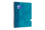 Blokker & Notisbøker - Oxford Touch Notebook A4 squared 5 mm soft touch cover twin-wire 140 pages - 400103996