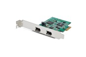 Nettverksadapter - StarTech.com PEX1394A2V2 2-Port PCI Express FireWire Card - PCIe FireWire 1394a Adapter - PEX1394A2V2