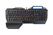 Tastatur - Nedis Gaming - Gamingtastatur - Fransk - Svart - GKBD400BKFR