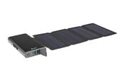 Nødlader - Sandberg Solar 4-Panel Powerbank 25000 Nødlader - Svart - 25000 mAh - 420-56