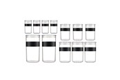 Servering & Servise - BODUM PRESSO storage jars - set - 12 pcs - K11830-01SA-1